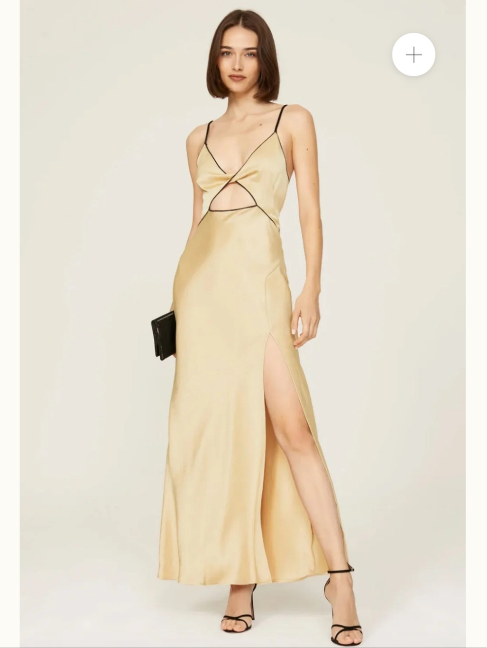 Bec & Bridge Hazel Cutout Slip Dress Size 8 - Picture 3 of 12